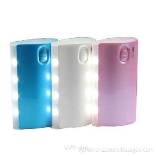 full capacity 5200mah power bank with flash light from V-Photron